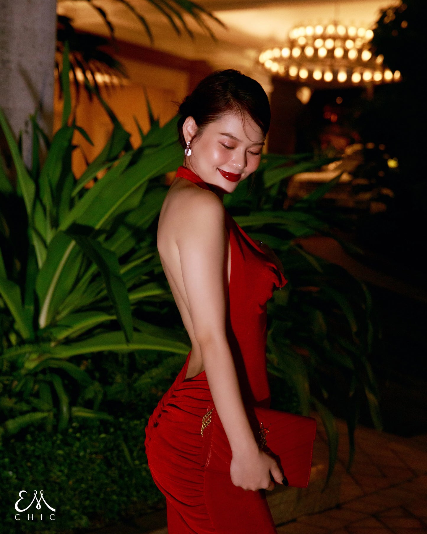 Red Velvet Dress