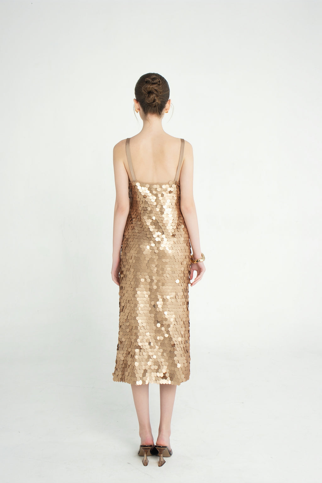 Champagne Glow Dress