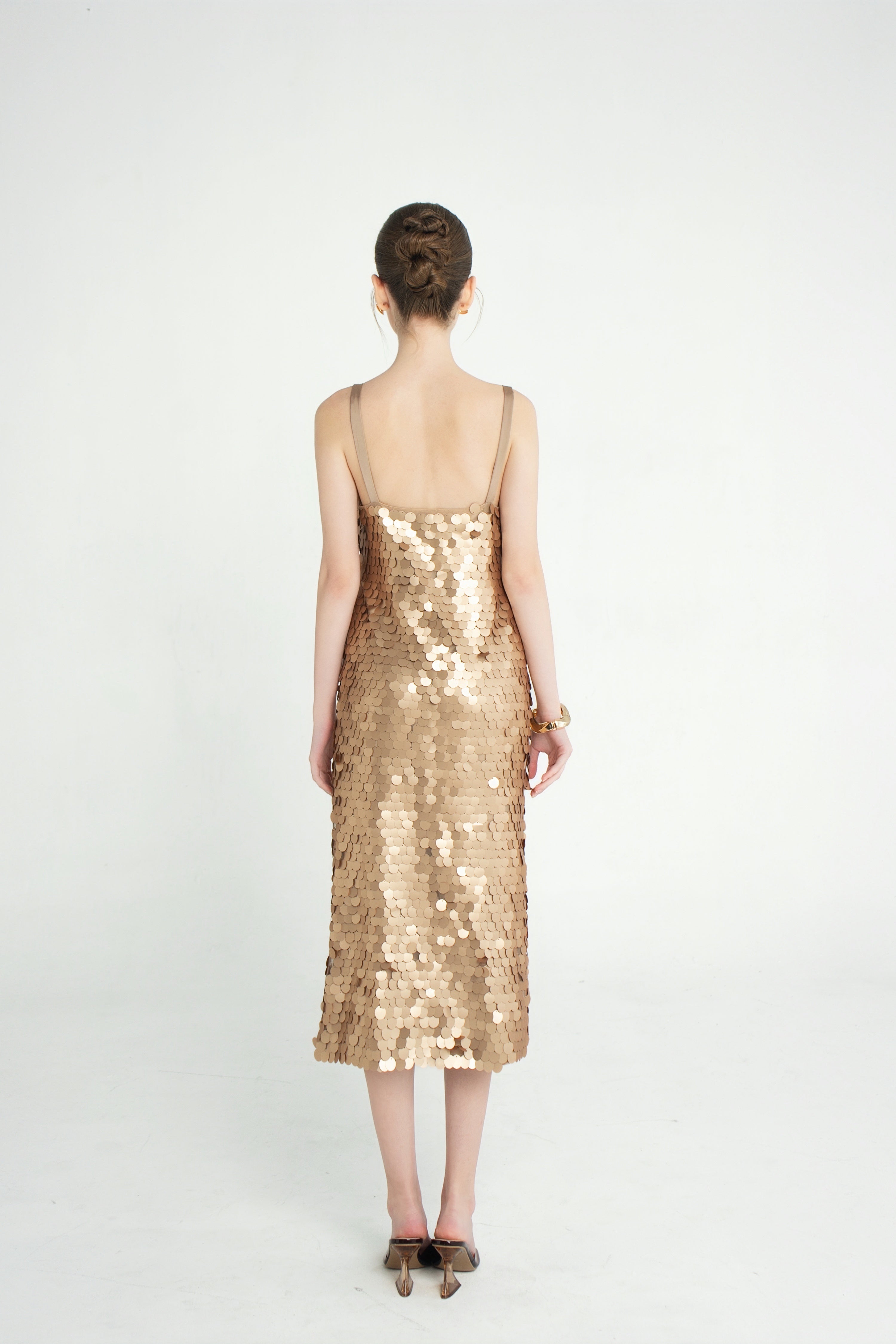 Champagne Glow Dress