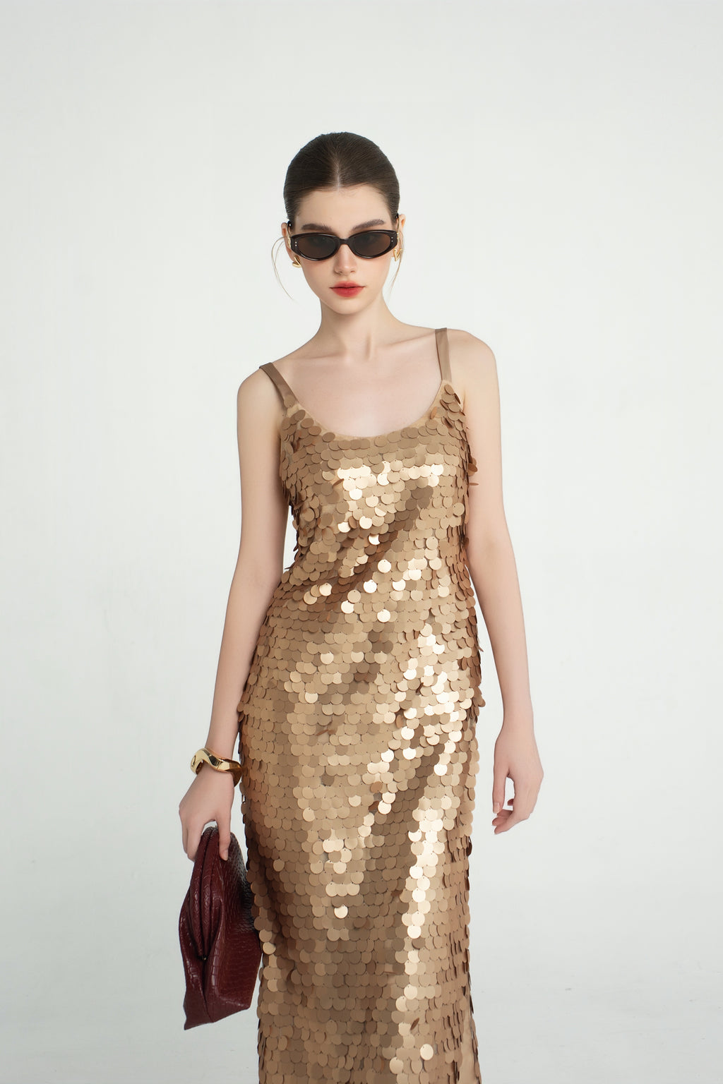 Champagne Glow Dress