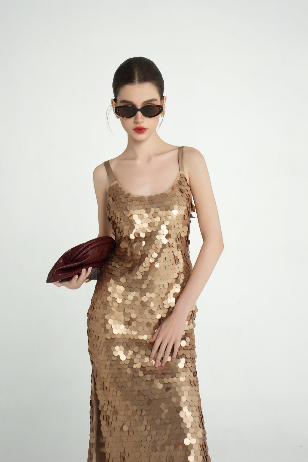 Champagne Glow Dress
