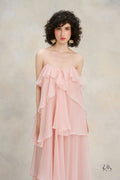 Rose Flounce Dress