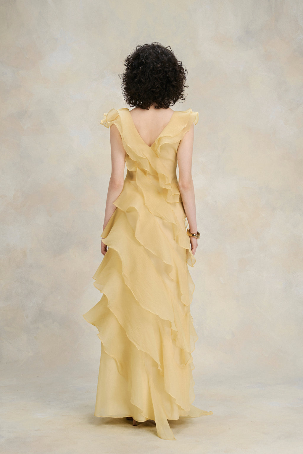 Cloud 9 Dress - Yellow