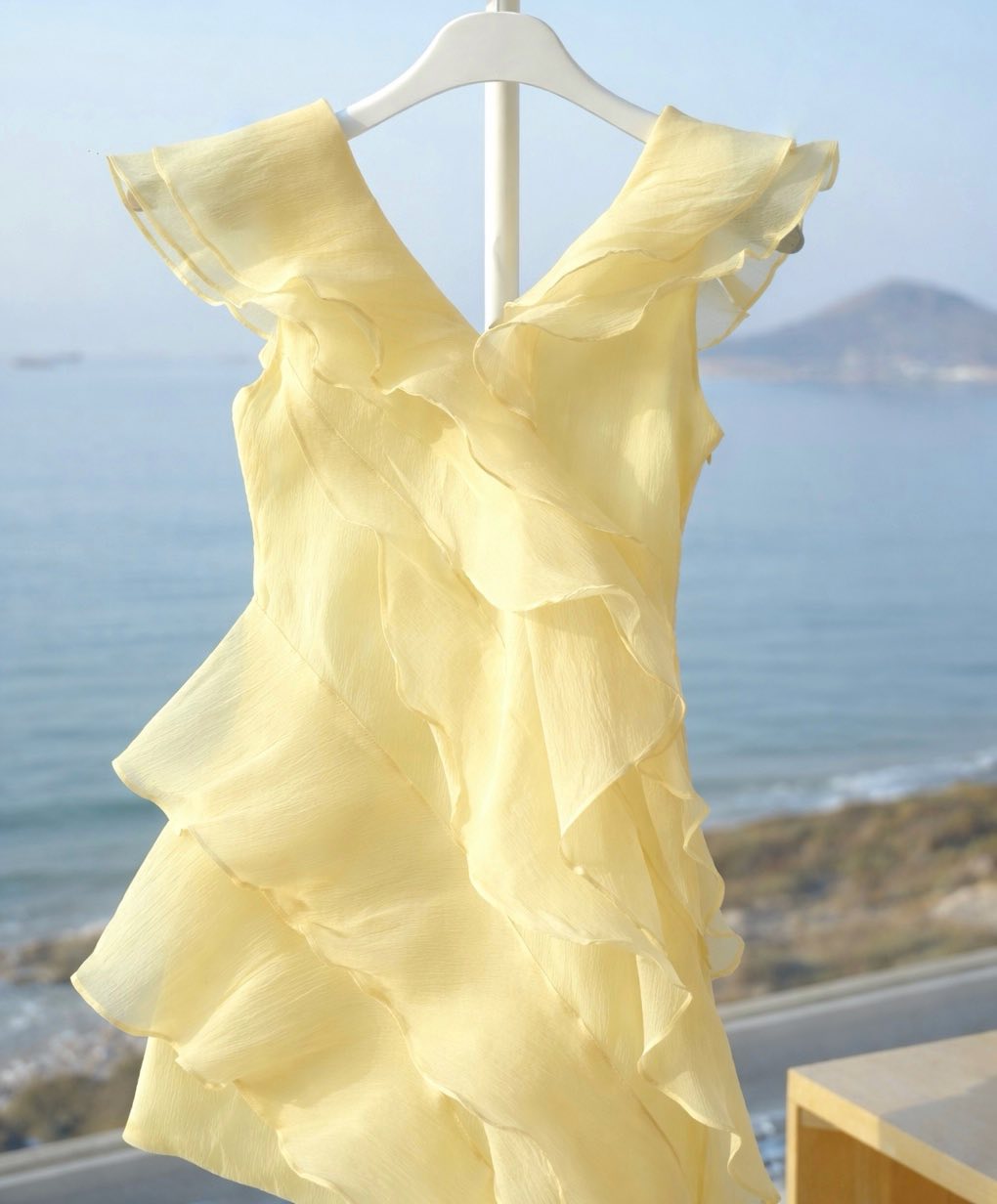 Summer Muse Dress - Yellow